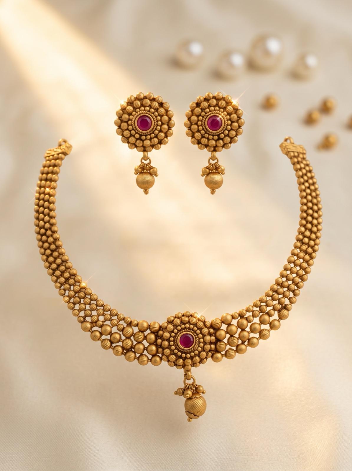 South Indian Gold Set