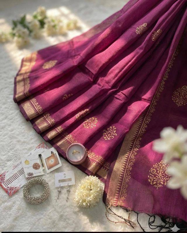 Magenta Kota Saree