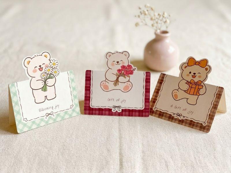 Cutie Teddy Cards