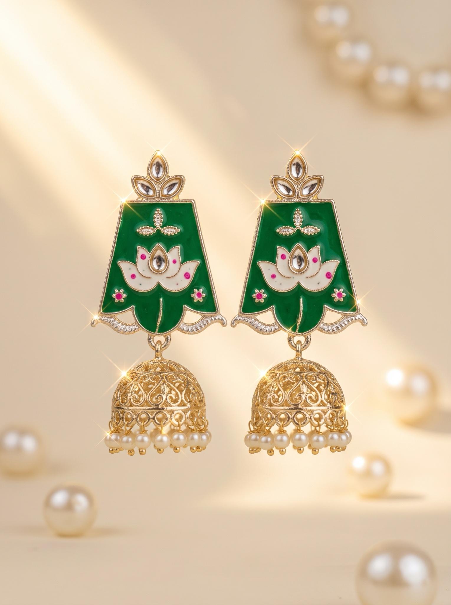 Meena kari jhumka